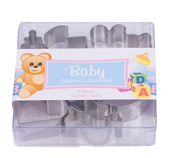 Baby Boxed (with Heart) Mini Cutter Set 7pce