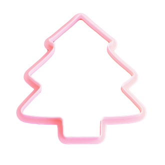 Christmas Tree Large 3D Printed Cookie Cutter