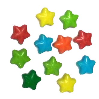 Neon Stars Candy - 90.7gm - End of Line Sale