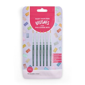PYO Paint Brush Set (6 Pack)