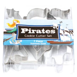 Pirates Boxed Mini Cutter Set 7pce
