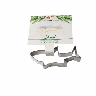 Shark Stainless Steel Cookie Cutter with Recipe Card