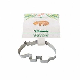 Wombat Stainless Steel Cookie Cutter with Recipe Card