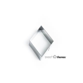Diamond 7.3cm x 5cm Stainless Steel Cookie Cutter