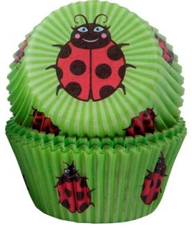 Ladybug Cupcake Cases  - 50 Pack - End of Line Sale