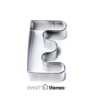 Letter E Stainless Steel Cookie Cutter