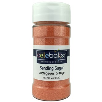 Outrageous Orange Sanding Sugar - 113gm