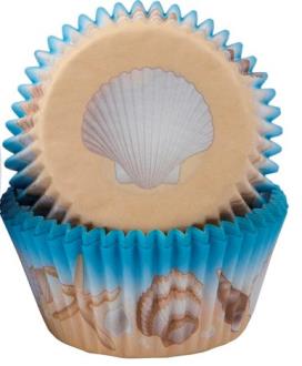Seashells  Cupcake Cases  - 50 Pack
