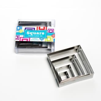 Square Boxed Cutter Set 6pce